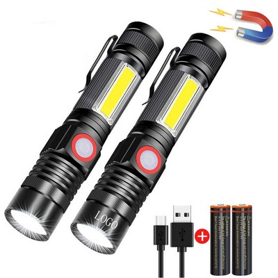 Magnetic LED Flashlight COB Worklight