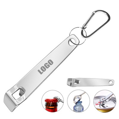 Multi Mini Bottle Shaped Opener With Carabiner