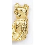 Sitting Bear Stock Casting Lapel Pin