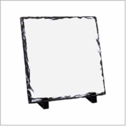 6" Sublimation Slate Tile w/Stand