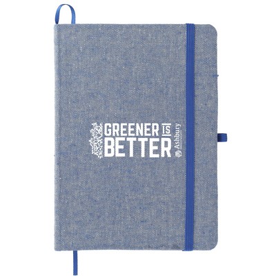 5'' x 7'' FSC® Recycled Cotton Bound Notebook