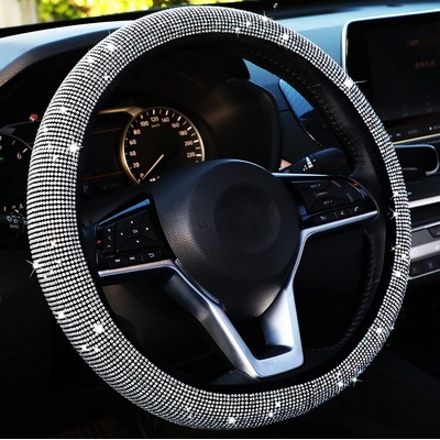 Bling Rhinestones Steering Wheel Cover