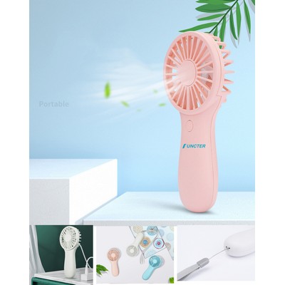 1200mAh Mini USB Handheld Charging Fan