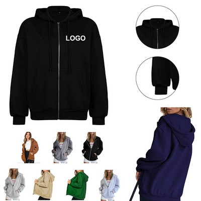 Women's Autumn Hooded Coat