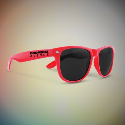 Premium Red Classic Retro Sunglasses