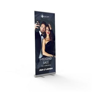 33"x80" Economy Retractable - Vinyl Graphic Only