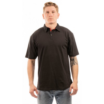 Burnside Men's Fader Jersey Polo