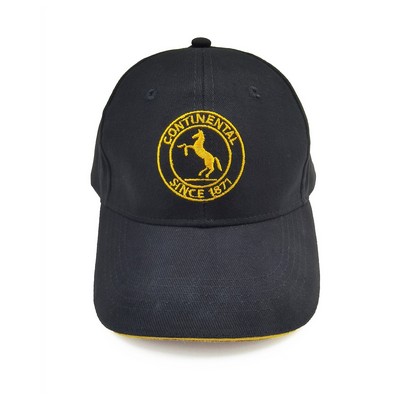 Custom Cotton Cap Embroidery Logo