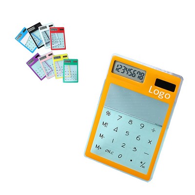 8 Digits Ultrathin Solar Power Calculator