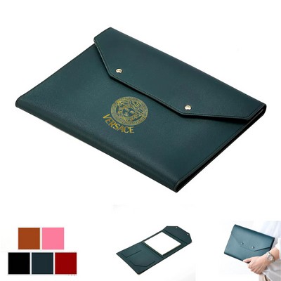 Gradfolio Executive Leatherette Padfolio Folder