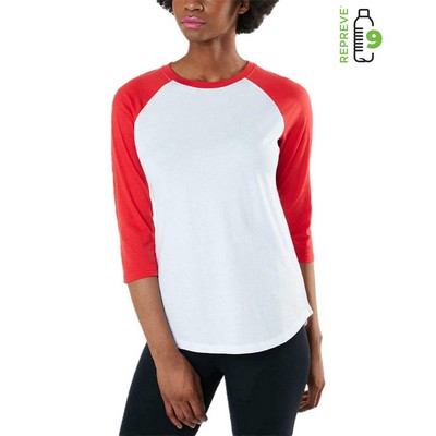 Repreve Women's 100% rPET Polyester Performance Baseball Jersey