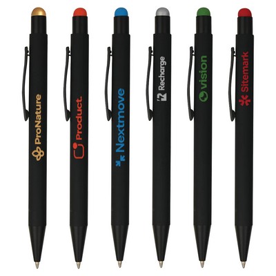 Soft-Touch Color Match Aluminum Stylus Pen