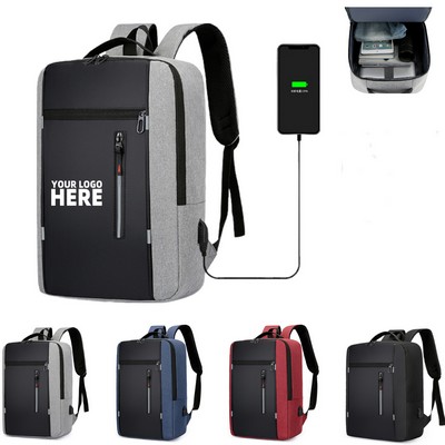 USB Charging Laptop Backpack