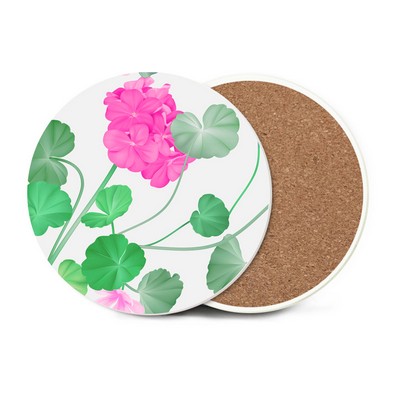 Round Absorbent Stone Coaster