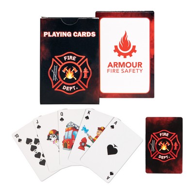 Fire Safety Playing Cards