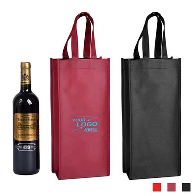 Insulated Double Wine Bottle Carrier Bag