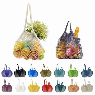 Reusable Cotton Mesh Produce Bags