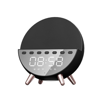 5 In 1 Multifunctional Bluetooth Speaker Clock