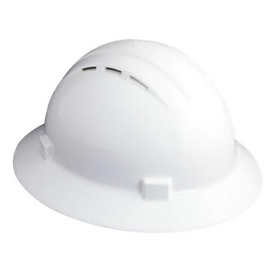 ERB 4PT Full Brim Vented Rachet Suspension Hard Hat