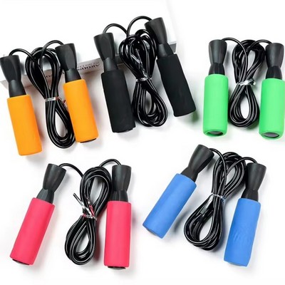 Adjustable Sponge bearing skipping rope