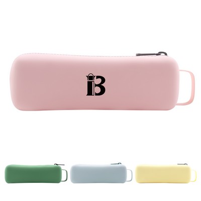 Rectangular Silicone Pen Bag Pencil Case