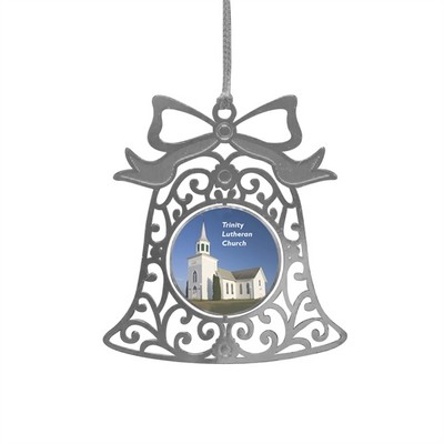 Silver Bell Ornament