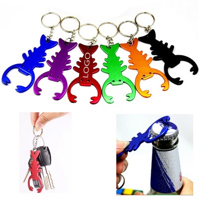 Lobster Bottle Opener Key Chain