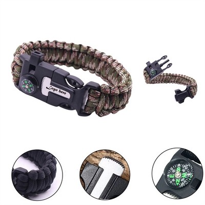 Outdoor Multifunctional Survival Bracelet