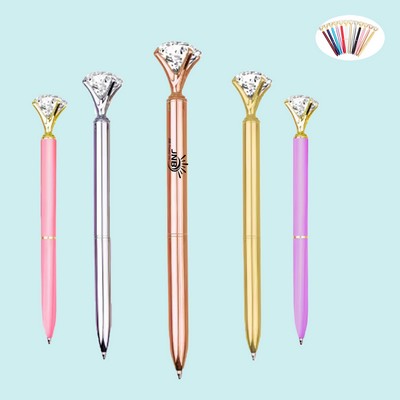 Custom Crystal Diamond Ballpoint Pen