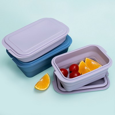 Food Grade Foldable Silicone Lunch Box