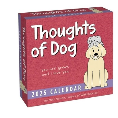 Thoughts of Dog 2025 Day-to-Day Calendar