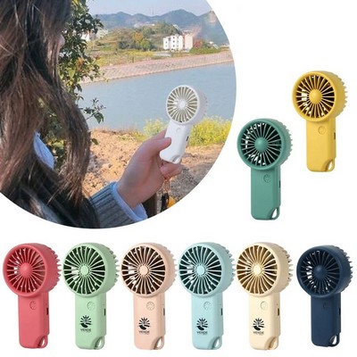 Mini Handheld Fan with Carabiner