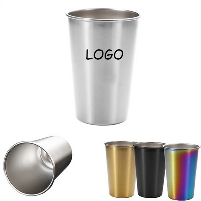 16 oz Stackable Stainless Steel Cup