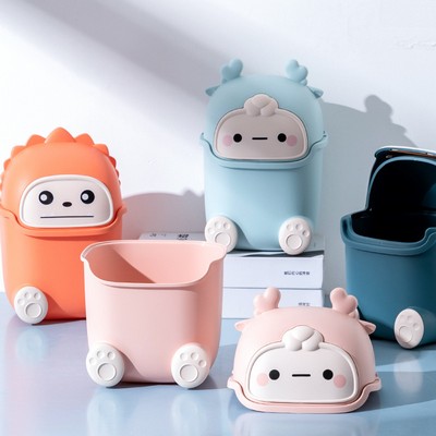 Cute Mini Desktop Trash Can