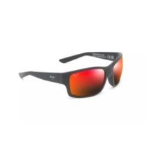 Maui Jim® USA, Inc. Mangroves Sunglasses-Black/Hawaii Lava™ Red