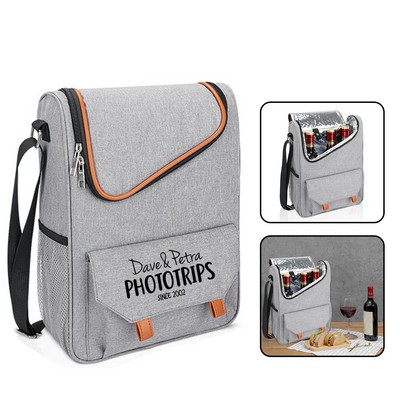 Three Bottle Red Wine Insulated Bag