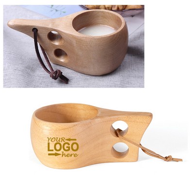 Wooden Camping Cup 8 oz.