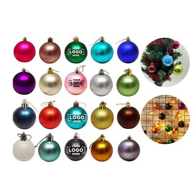 Round Christmas Tree Ornament Ball