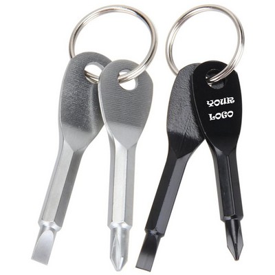 Portable Multifunction Key Chain Screwdriver