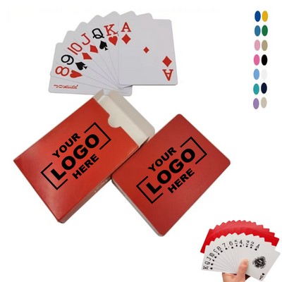 Custom Full Color Poker Size Playing Cards