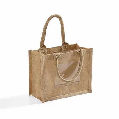 Rustic Wedding Favor Jute Bag