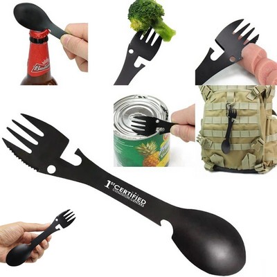 5 In 1 Multifunctional Camping Cutlery