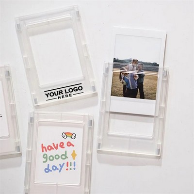 Compact Magnetic Photo Frame for Displaying Memories in Any Space