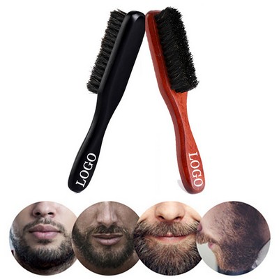 Men's Wooden Bristle Beard Brush