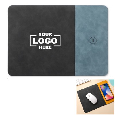 Wireless Charging Mouse Pad Mat