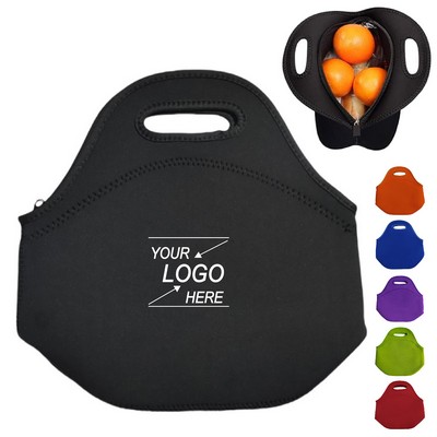 Insulated Neoprene Lunch Bag Tote