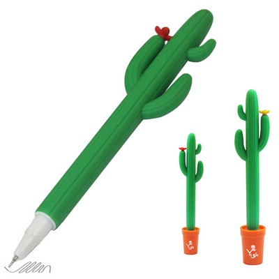 Plant Pot Cactus Pen With Stand