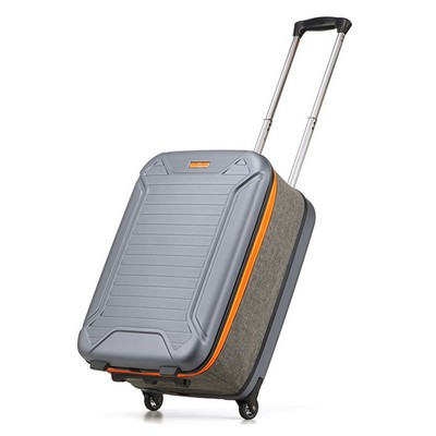 Foldable 20 inch boarding luggage trolley case