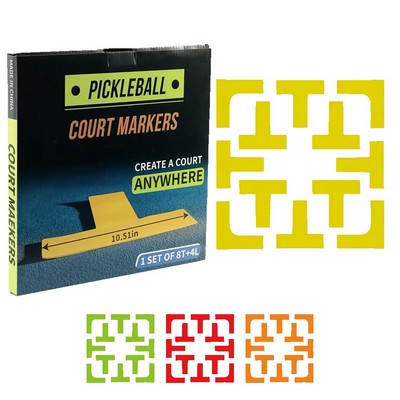 Pickleball Silicone Field Line w/ Colorful Box