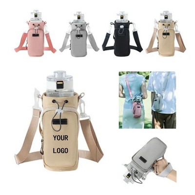 Outdoor Leisure Portable Water Bottle Bag